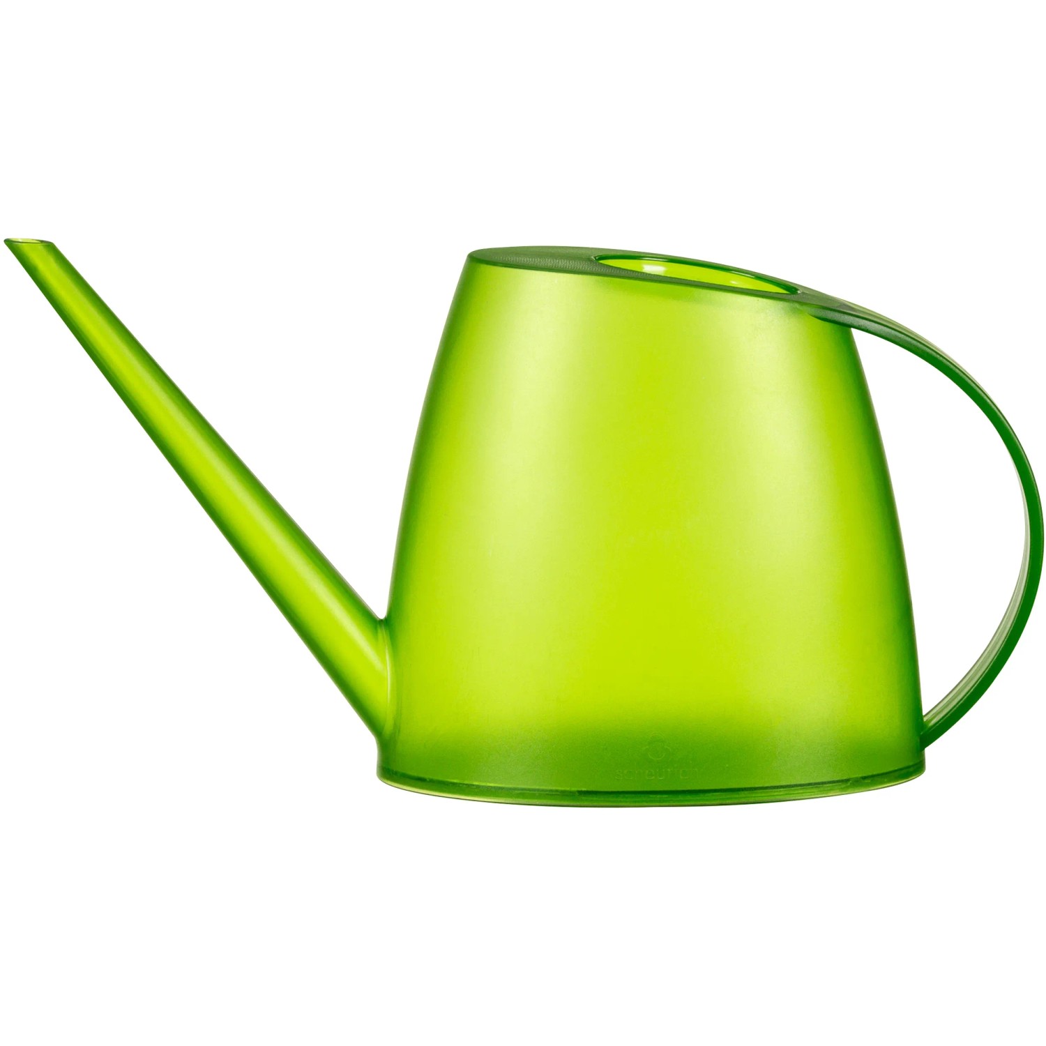 E-shop Scheurich Plastová kanva Lilly 170, matná limetková, 1,5 l