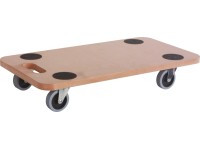 Sťahovacia podložka s kolieskami, MDF, nosnosť 200 kg, 57,5 × 29 × 9,5 cm