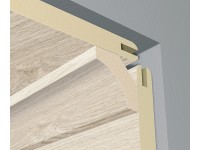 Profilová lišta 22 mm x 22 mm dĺžka 2 600 mm