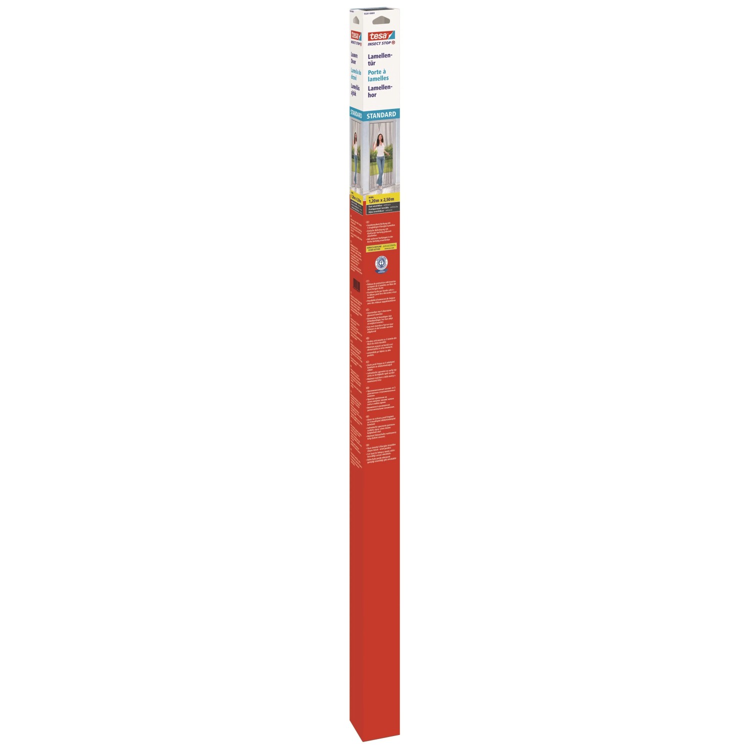 E-shop tesa Insect Stop Lamelové dvere proti hmyzu STANDARD antracitové 1,2 x 2,5 m