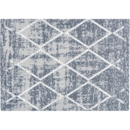 Astra Rohožka na čistenie obuvi 50 cm x 70 cm kosoštvorce sivá