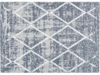 Astra Rohožka na čistenie obuvi 50 cm x 70 cm kosoštvorce sivá