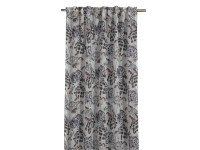 Sehlbach Záves so skrytými pútkami, botanická potlač, 245 x 135 cm