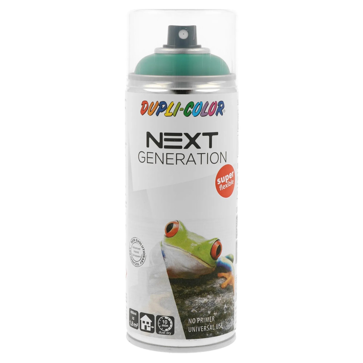 E-shop DUPLI-COLOR Univerzálny lak v spreji NEXT tmavo zelená Rím 400 ml