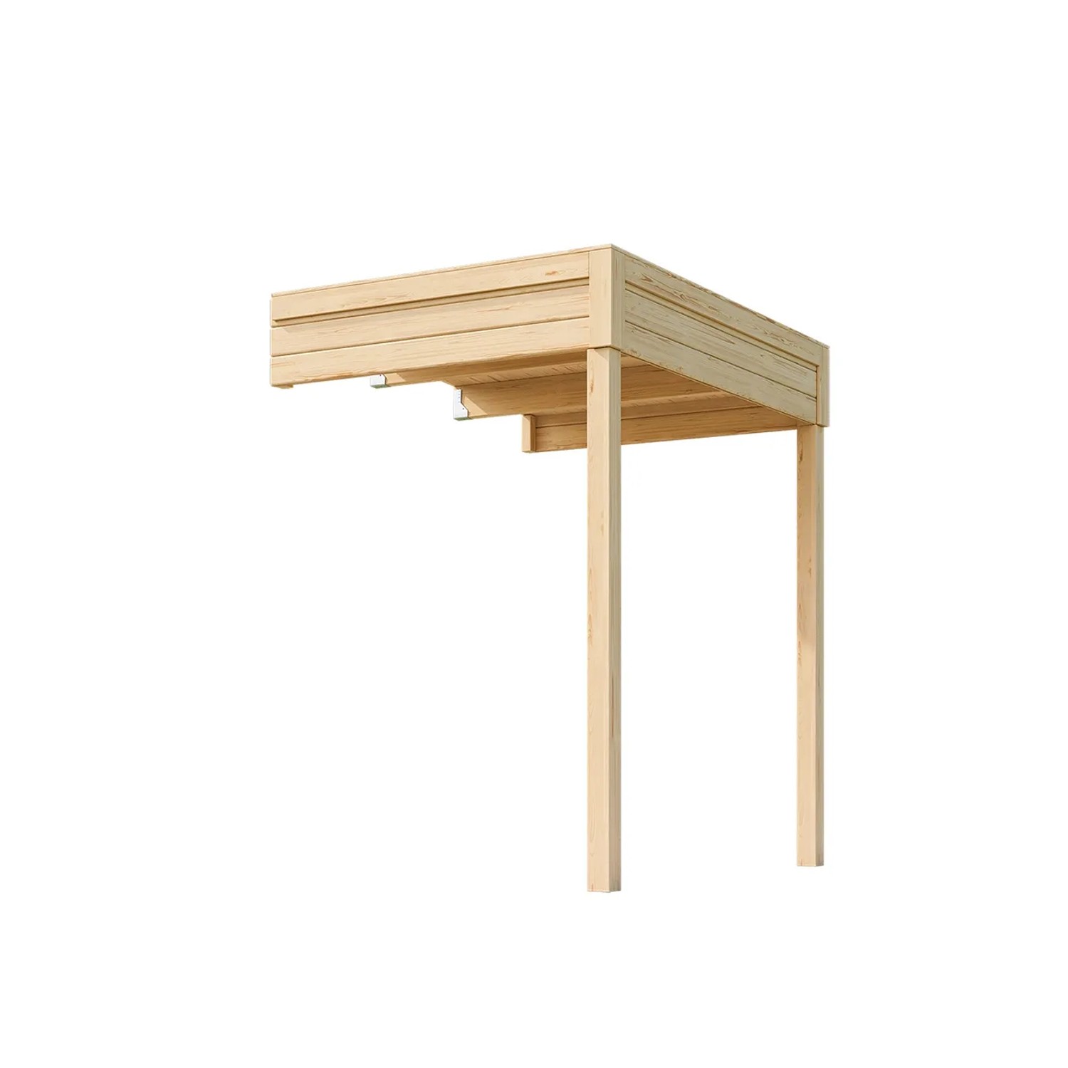 E-shop Weka Prístavba 1 pre drevený záhradný domček Batu 1, prírodná, 150 x 200 cm