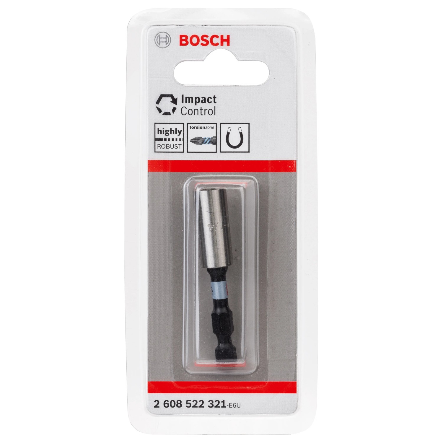 E-shop Bosch Univerzálny držiak bitov Impact Control 6 mm, 1/4", 60 mm