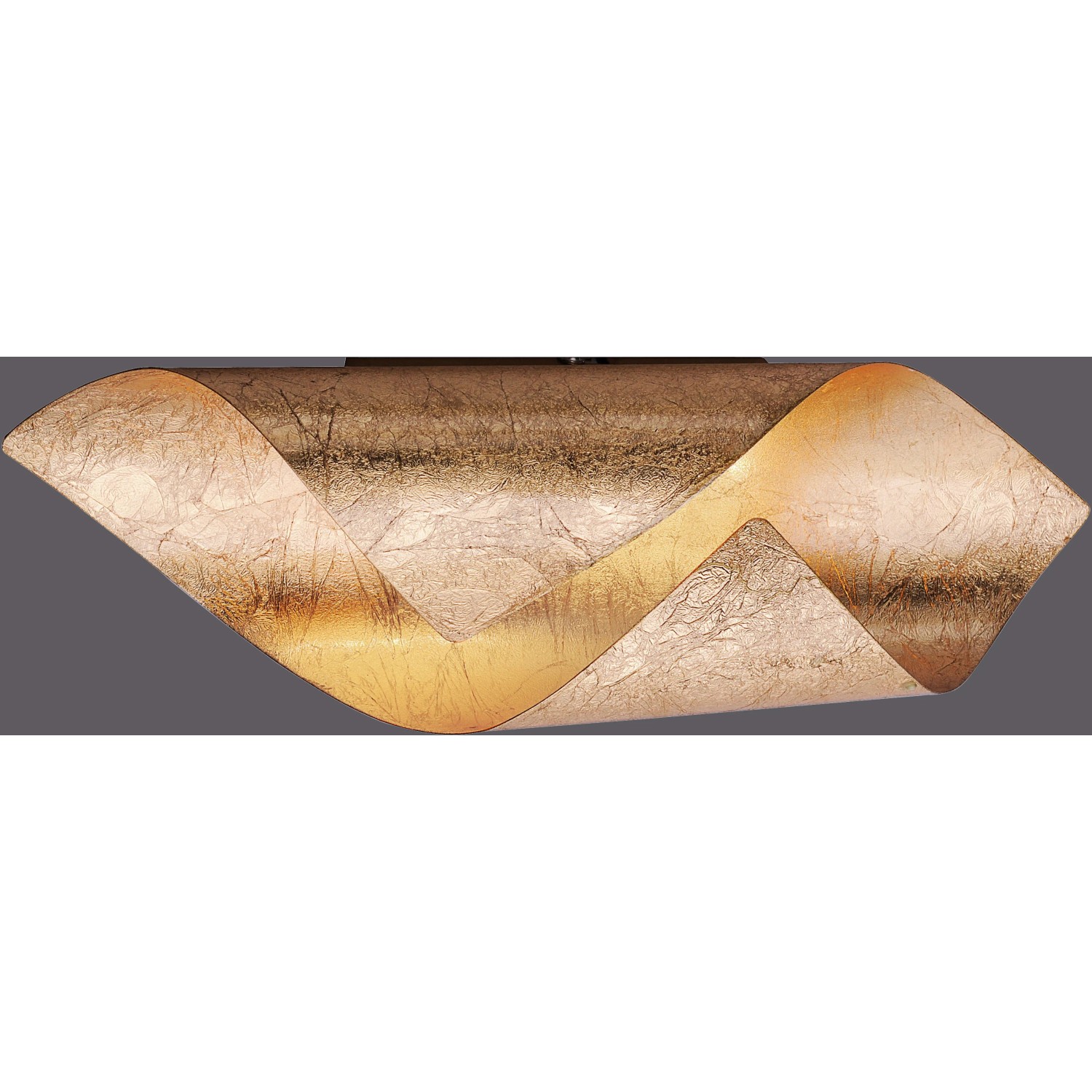 E-shop Paul Neuhaus Nástenné LED svietidlo Nevis, 3 W, zlatá, 31 x 10 x 10 cm