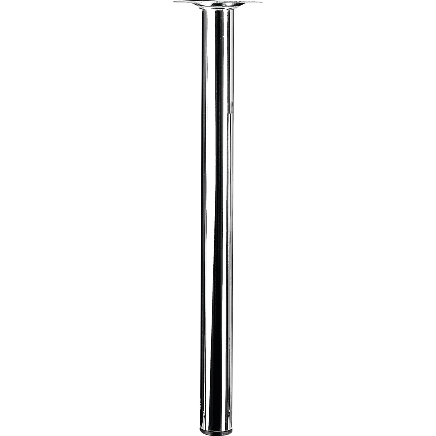 E-shop Hettich Nábytková noha guľatá pr. 30 x 400 mm chrómová