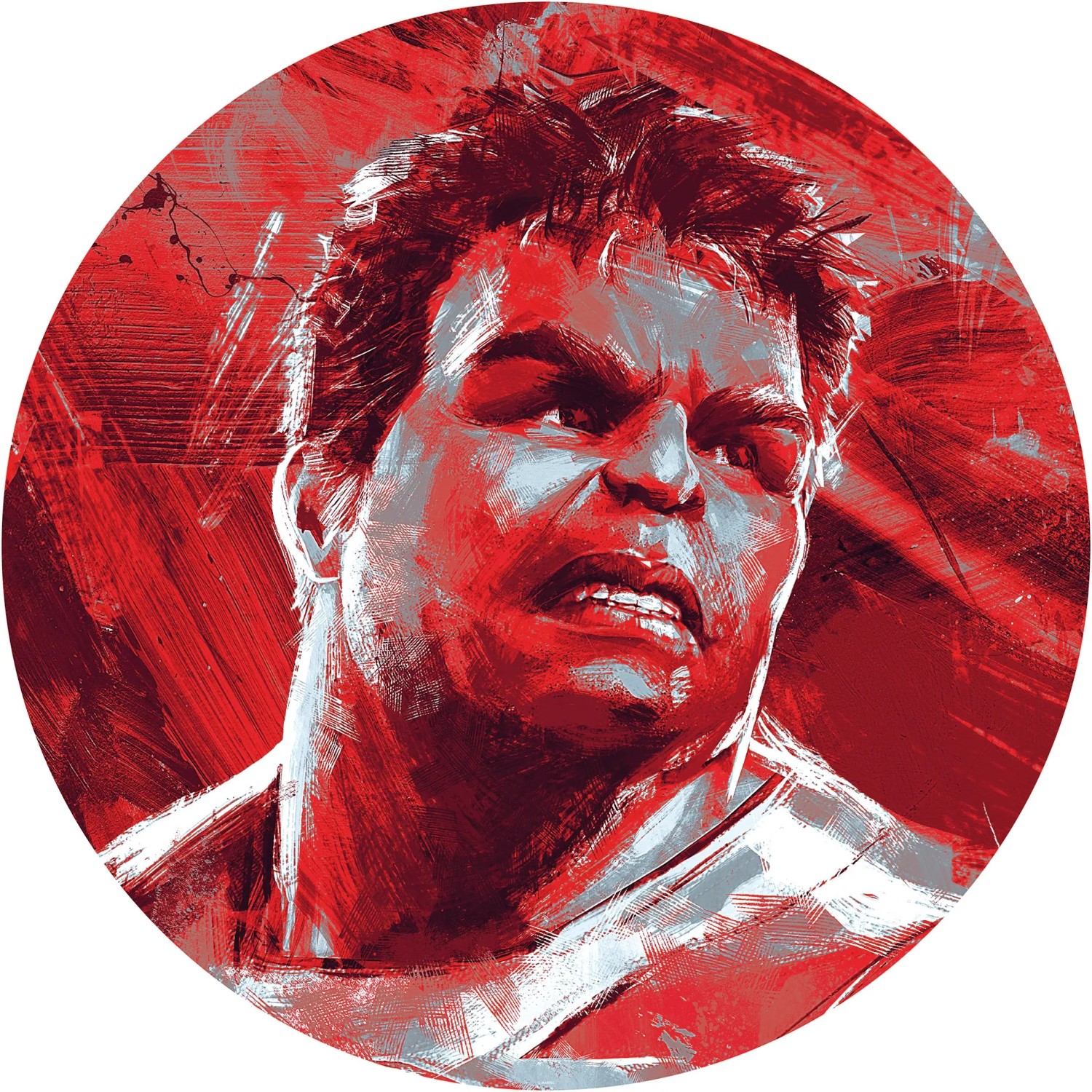 E-shop Komar Samolepiaca vliesová fototapeta Dot Avengers Painting Hulk pr. 125 cm