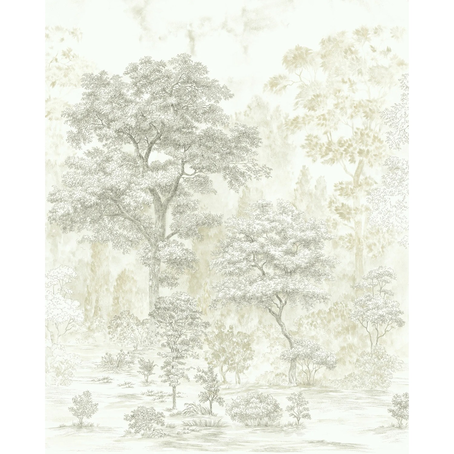 E-shop Komar Vliesová fototapeta Noble Trees 200 x 250 cm