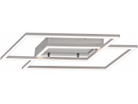 Paul Neuhaus Stropné LED svietidlo Inigo, 2x12 W, oceľ, 53,8 x 24,2 cm