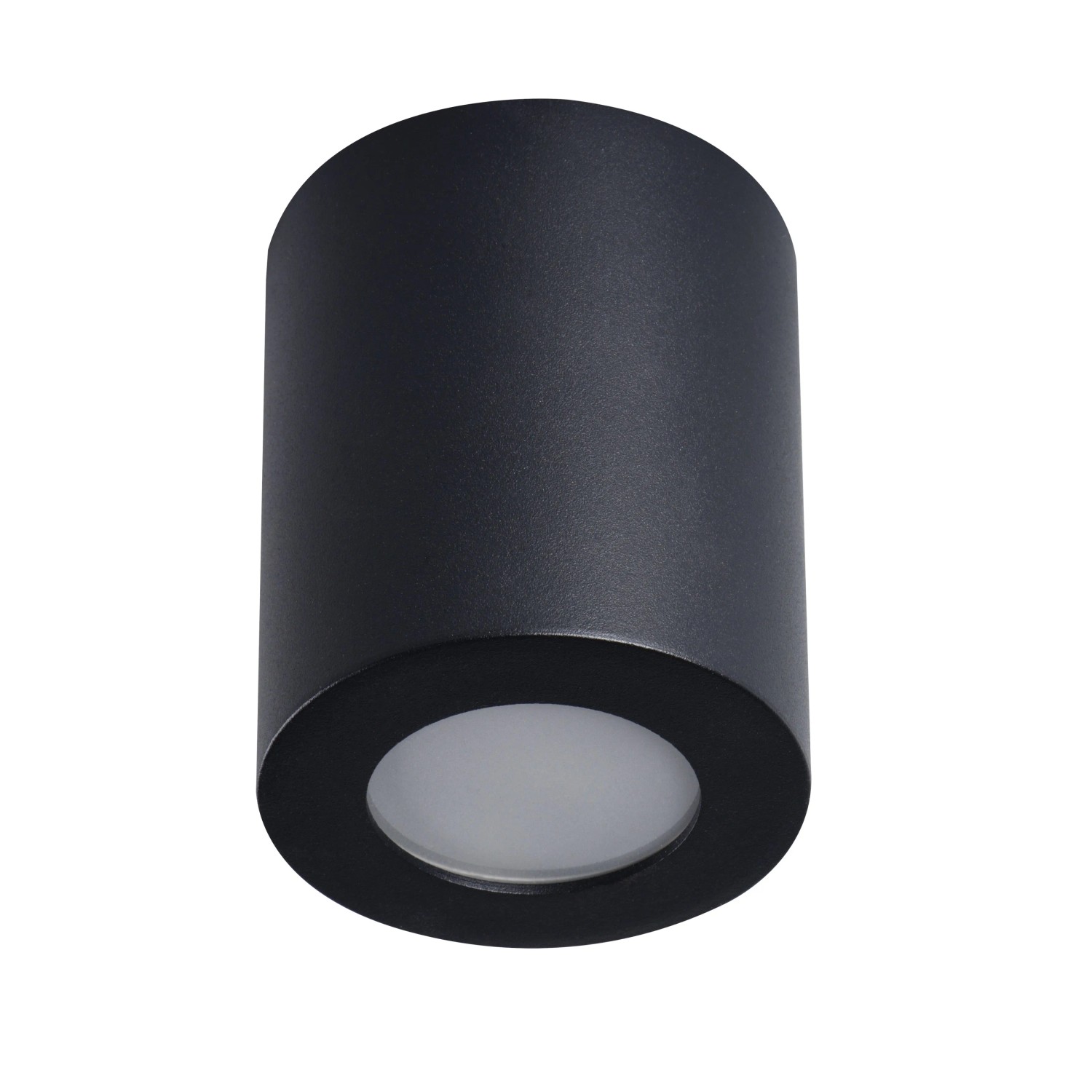 E-shop Kanlux Stropné bodové svietidlo Sani čierne 10 W, pr. 80 mm