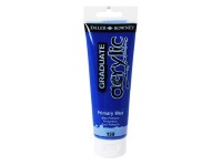 Daler Rowney Akrylová farba GRADUATE primárna modrá, 120 ml