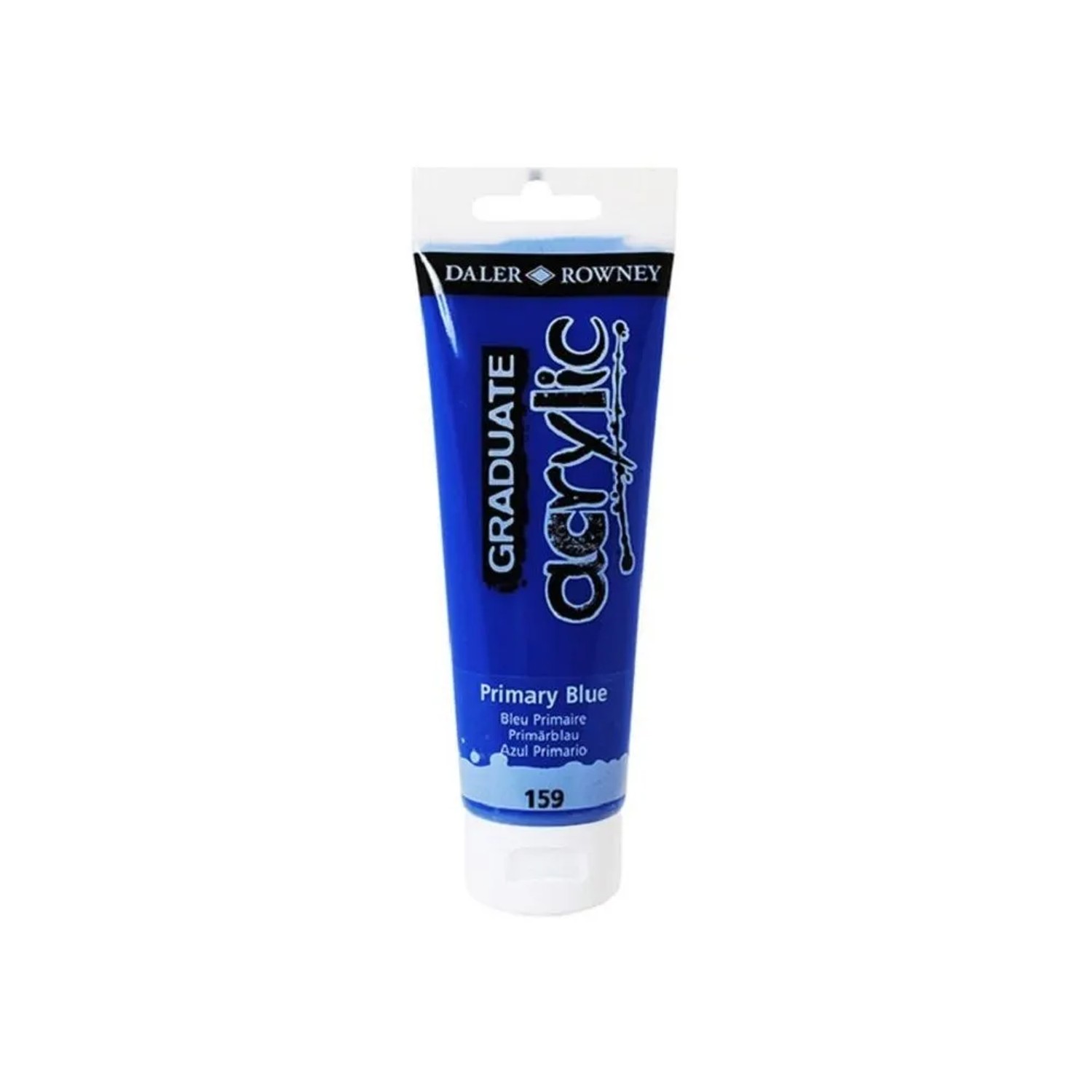 E-shop Daler Rowney Akrylová farba GRADUATE primárna modrá, 120 ml