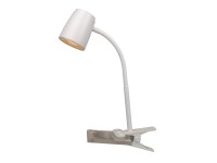 Top Light LED stolná lampička lampička s klipom MIA KL, biela