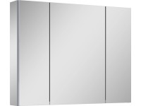 Maximus Zrkadlová skrinka Basic, 3 dvierka, zrkadlové strany, 80 cm