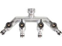 GEKA plus push-fit system Štvorcestný ventil R 24,1 (3/4