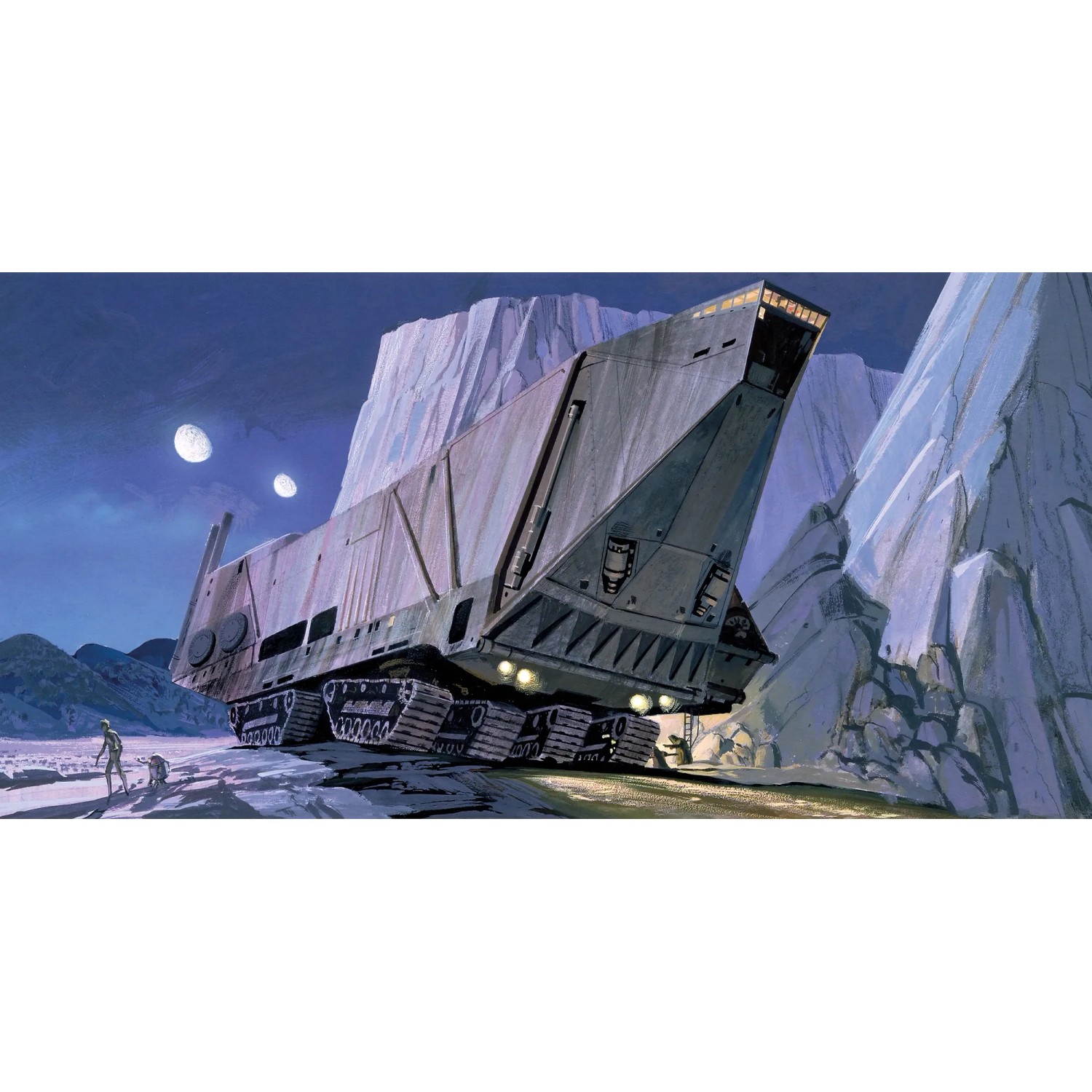 E-shop Komar Vliesová fototapeta Star Wars Classic RMQ Sandcrawler 500 x 250 cm