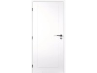 DOORNITE Profilované interiérové dvere TAMPA plné, lakované biele, 60 Ľ