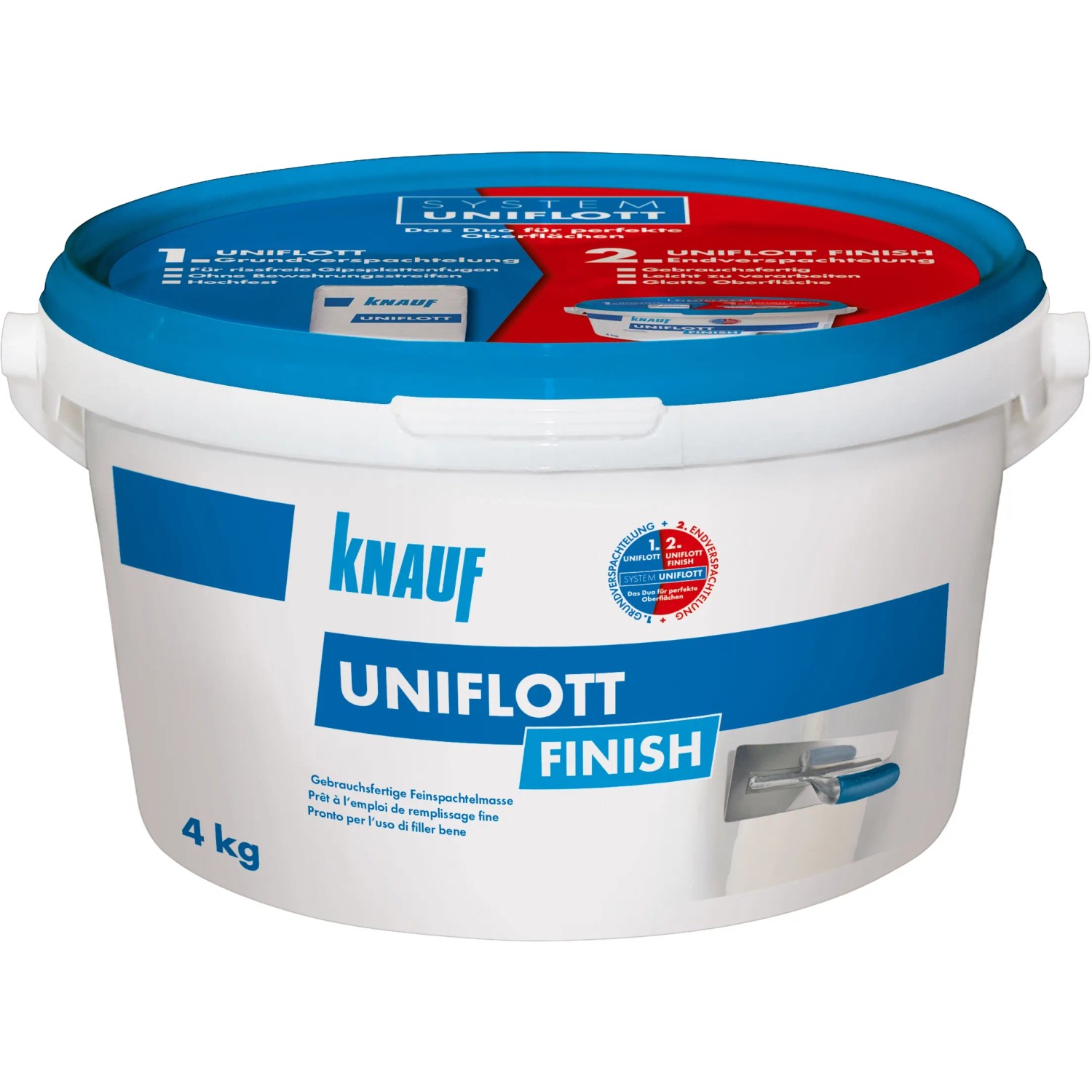 E-shop Knauf Finálna tmeliaca hmota Uniflott Finish 4 kg
