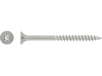 Skrutka do drevotriesky so zápust.hlavou TX25 časť.závit oceľ A2 5x100mm-na váhu