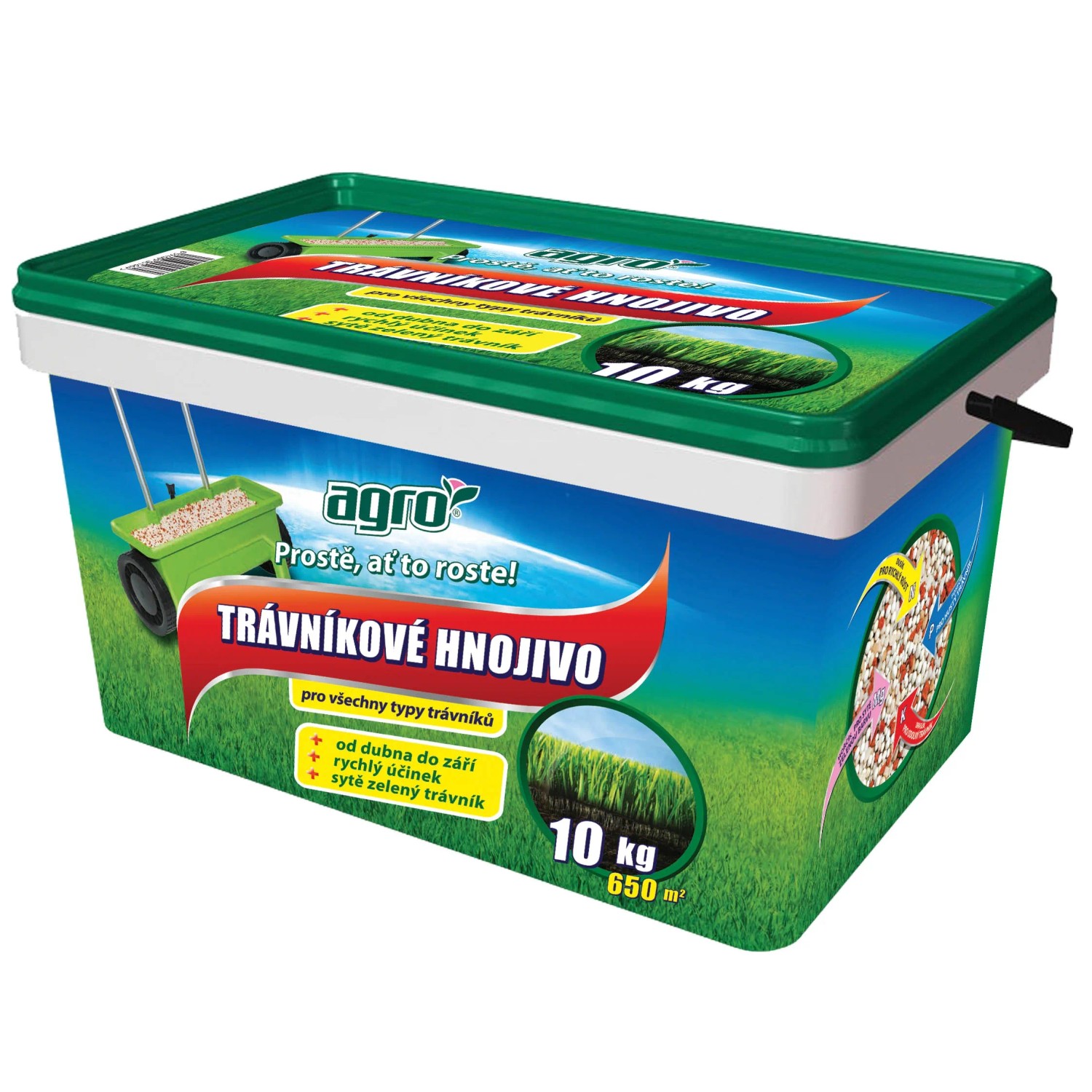 E-shop AGRO Trávnikové hnojivo 10 kg (vedierko)