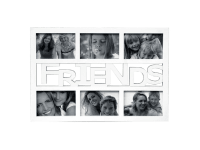 FALC Multirám na 6 fotiek, biely, 10 x 15 cm