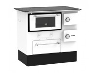 Alfa Plam Sporák Regular 46 ECO, 8 kW ľavý, biela, 92 x 57 x 85 cm