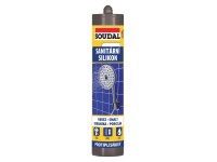 SOUDAL Sanitárny silikón biely 280 ml
