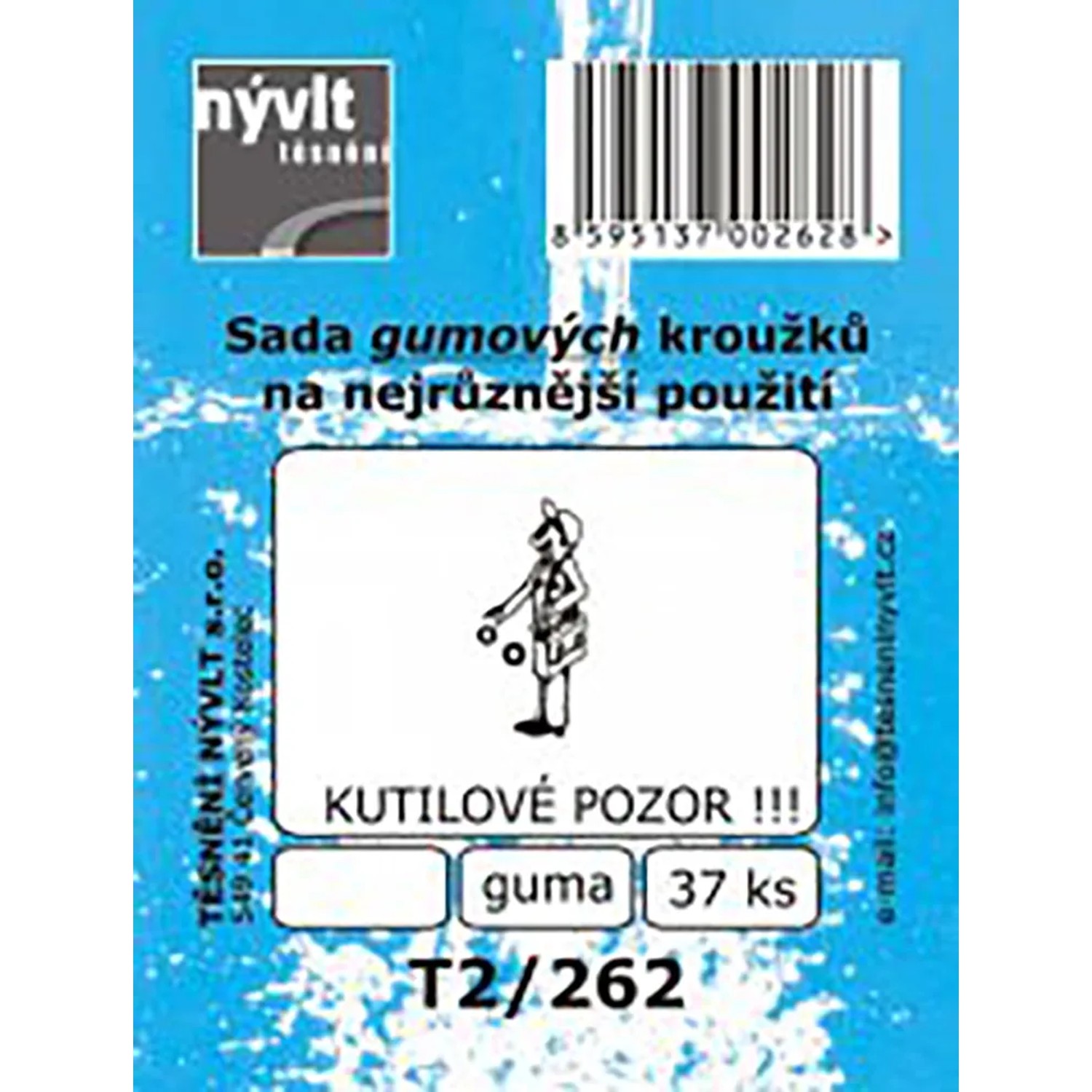 E-shop Súprava univerzálnych gumených krúžkov, 37 ks