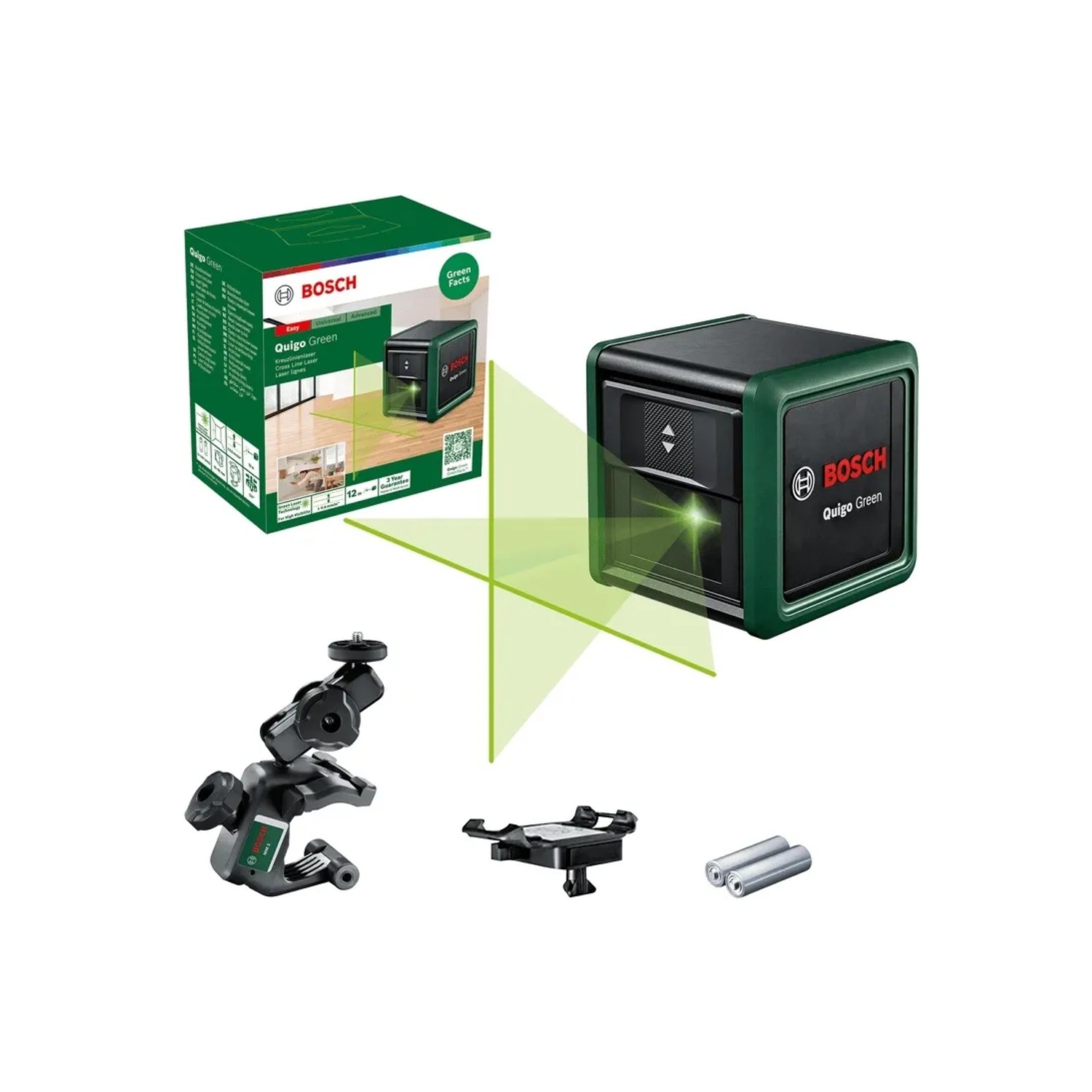 E-shop Bosch Krížový laser Quigo Green