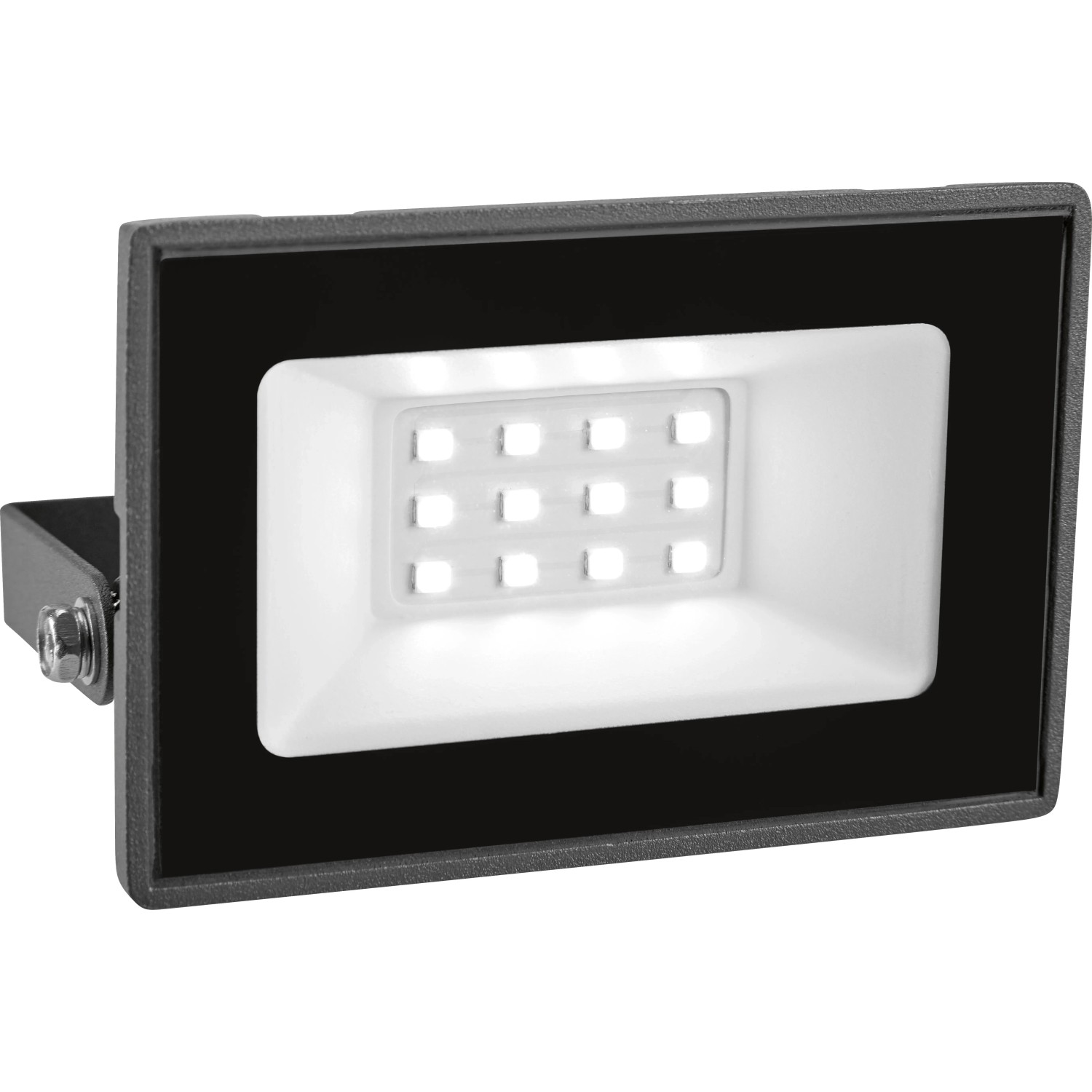 E-shop BWO LED reflektor 10 W 900 lm 5000 K IP65 sivý 8 x 9 x 3,5 cm