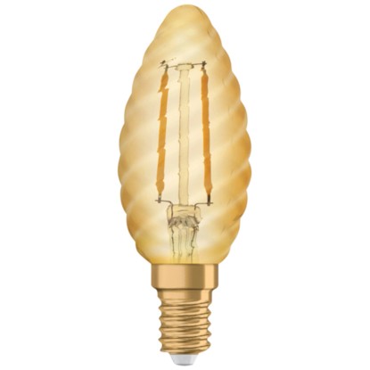 OSRAM LED žiarovka 1906 Classic BW22, E14, 2,5 W, 220 lm, 2400 K, jantárová