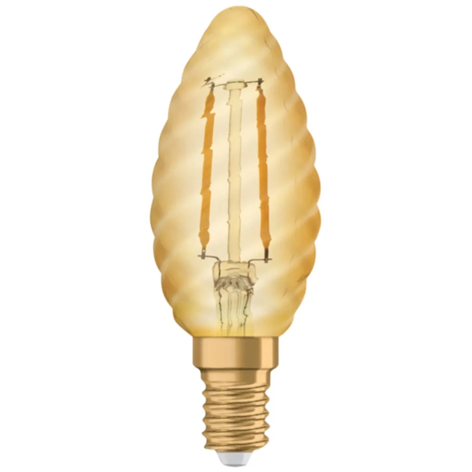 E-shop OSRAM LED žiarovka 1906 Classic BW22, E14, 2,5 W, 220 lm, 2400 K, jantárová
