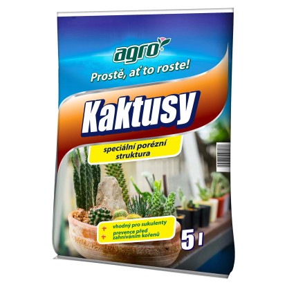 AGRO Substrát na kaktusy 5 l