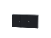 Küpper Nástenná skrinka 70099, 3 dvierka/3 steny/4 police 60 x 120 x 19 cm Küpper Nástenná skrinka 70099, 3 dvierka/3 steny/4 police 60 x 120 x 19 cm