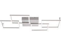 Paul Neuhaus Stropné LED svietidlo Inigo, 4x7,7 W, oceľ, 80,5 x 51,5 cm