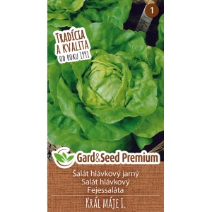GardenSeed Premium Semienka Šalát Kráľ mája I.
