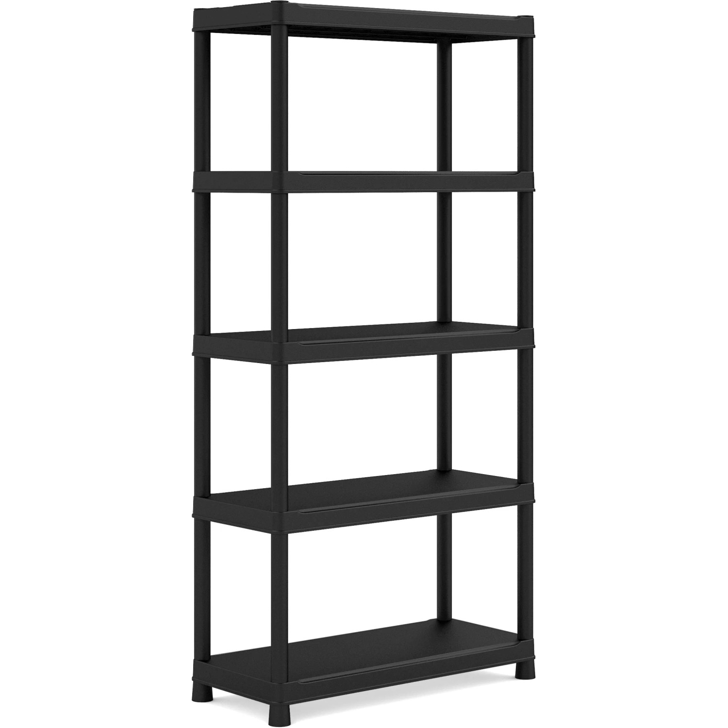 E-shop Plastový bezskrutkový regál 182 cm x 90 cm x 40 cm