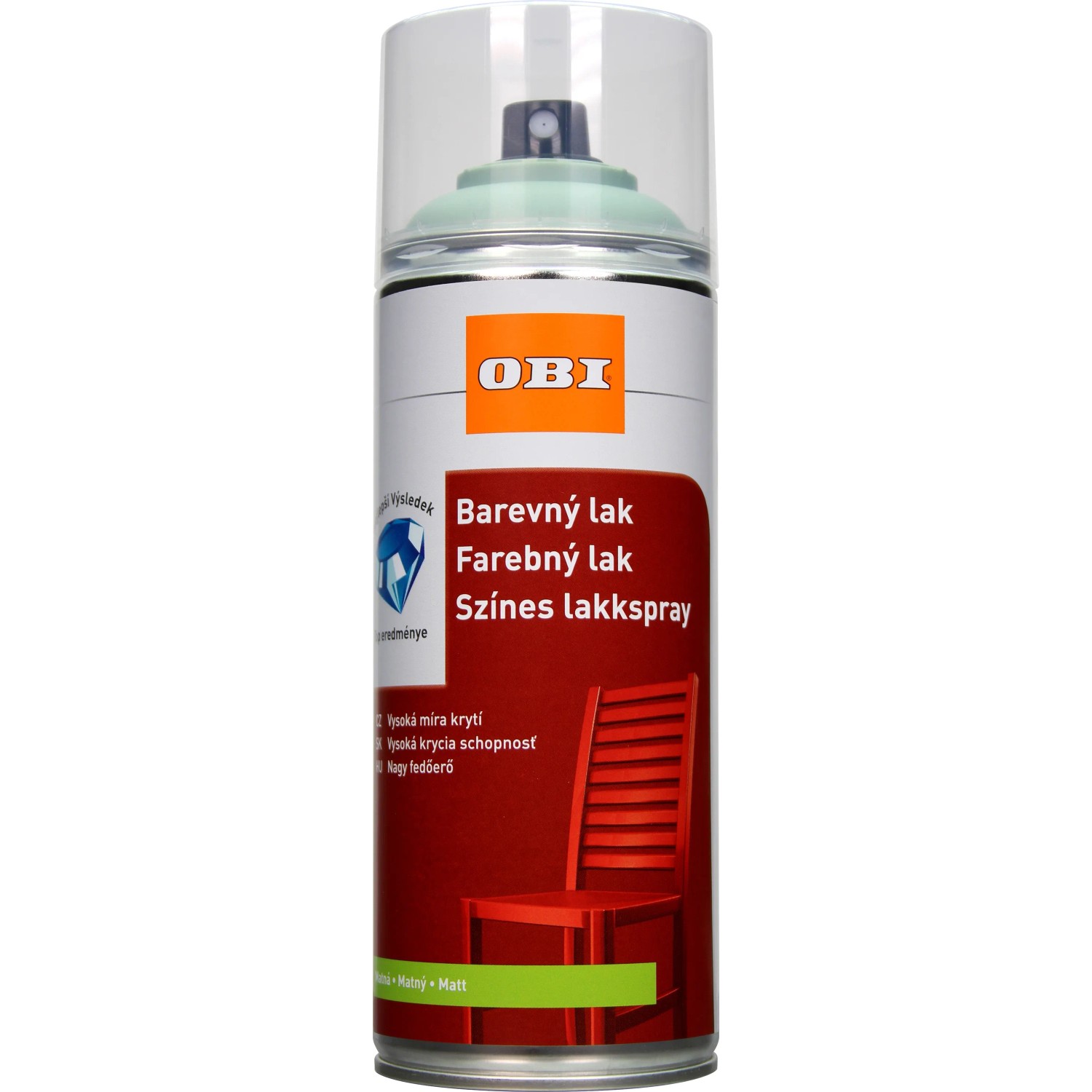 E-shop OBI Lak v spreji matný šalviová zelená 400 ml