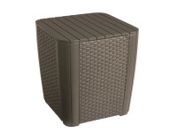 Keter Záhradný odkladací stolík Luzon, cappuccino, 39 x 39 x 42,5 cm