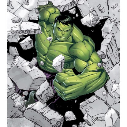 Komar Vliesová fototapeta Hulk Breaker 250 x 280 cm
