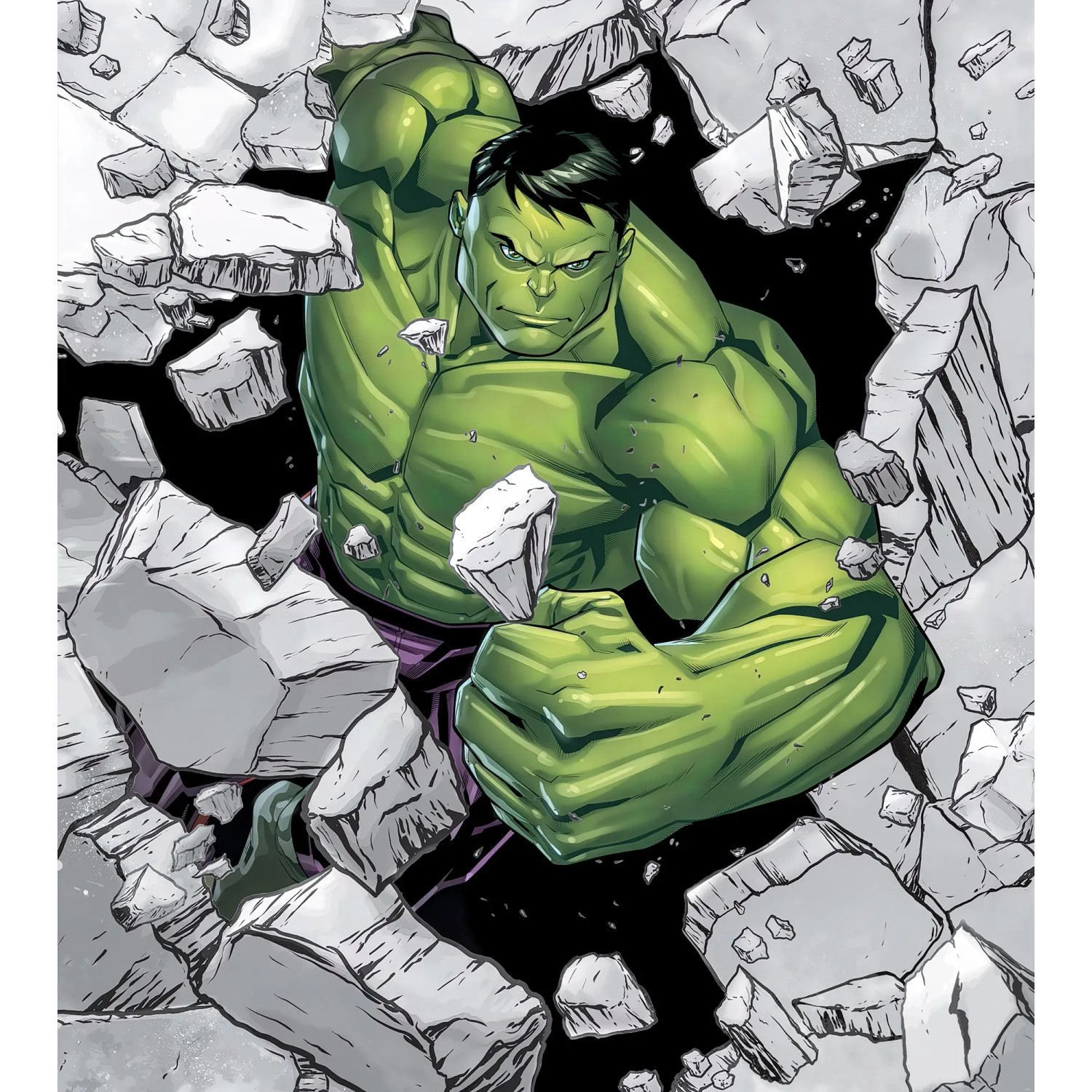 E-shop Komar Vliesová fototapeta Hulk Breaker 250 x 280 cm