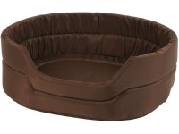 Olala Pets Pelech pre psy a mačky Agga LOW č. 4, hnedá, 61 x 51 x 16 cm