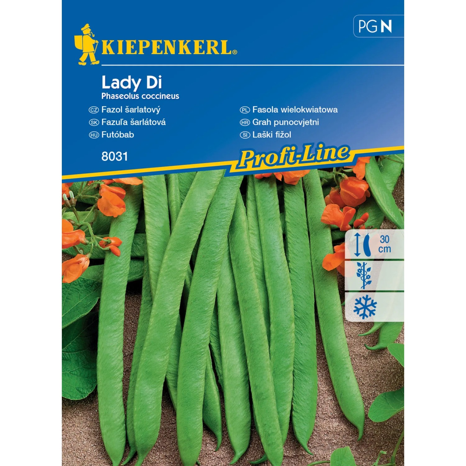 E-shop Kiepenkerl Semienka Fazuľa šarlatový Lady Di