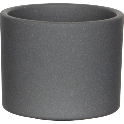 Mica Decorations Obal na kvetináč Era sivý matný, pr. 12 x 10 cm