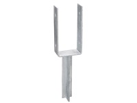 Patka tvar U pre zabetónovanie 200 mm x 91 mm x 50 mm Patka tvar U pre zabetónovanie 200 mm x 91 mm x 50 mm