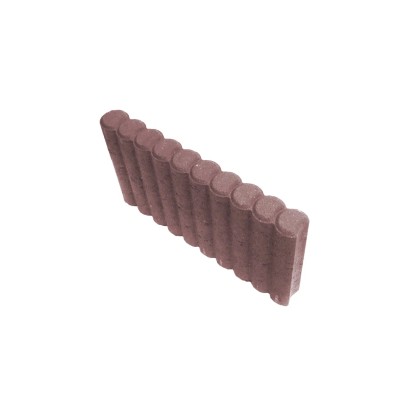 Semmelrock Randfix Obrubník 47 x 6 x 25 cm červeno-hnedá