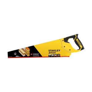 Stanley Jetcut jemná pílka, 450 mm, 11 zubov/palec, pre presné rezy do dreva.