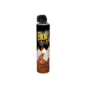 Biolit Plus sprej proti pavúkom a inému hmyzu.